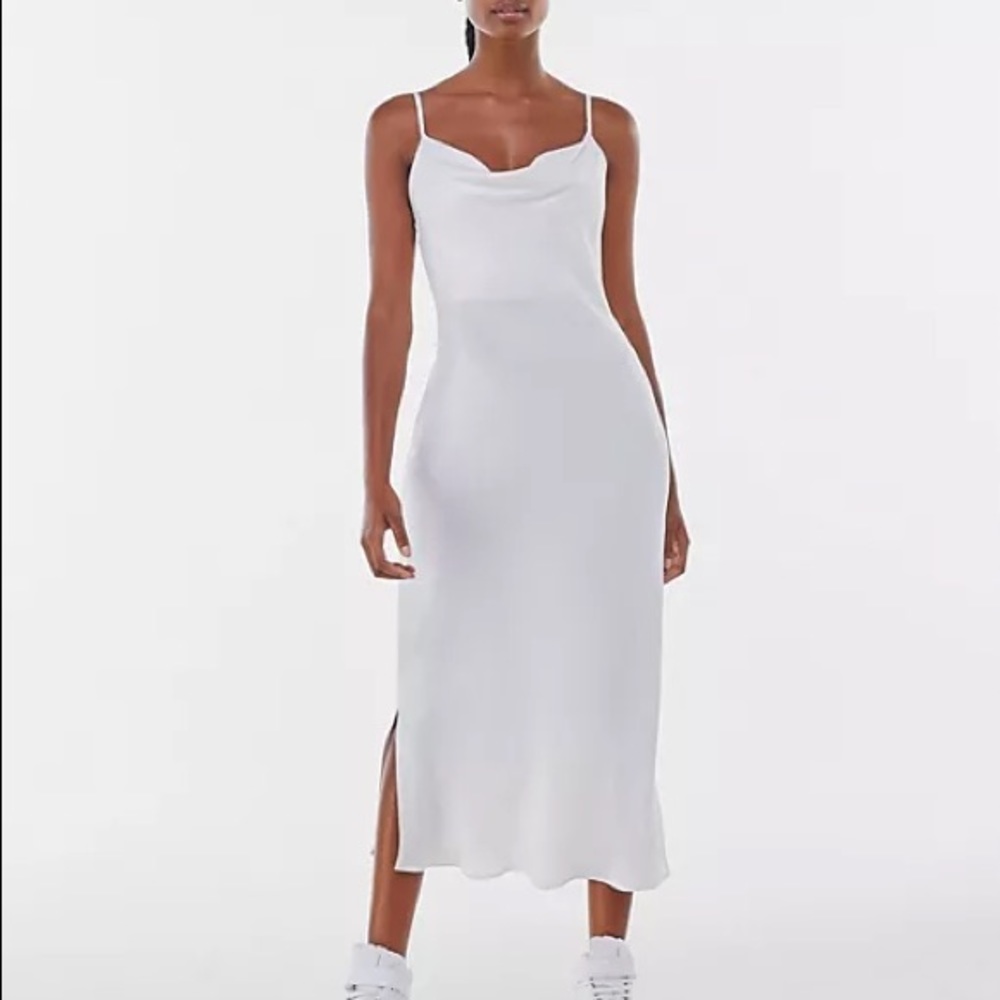 Bershka white dress size large - Picture 2 of 6